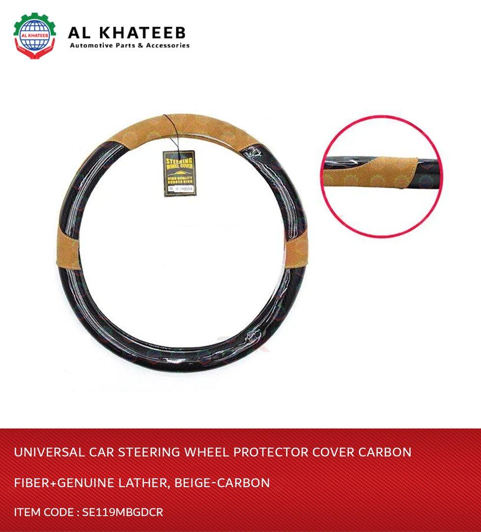 Steering Cover Cr Fiber+Gen.Leather
