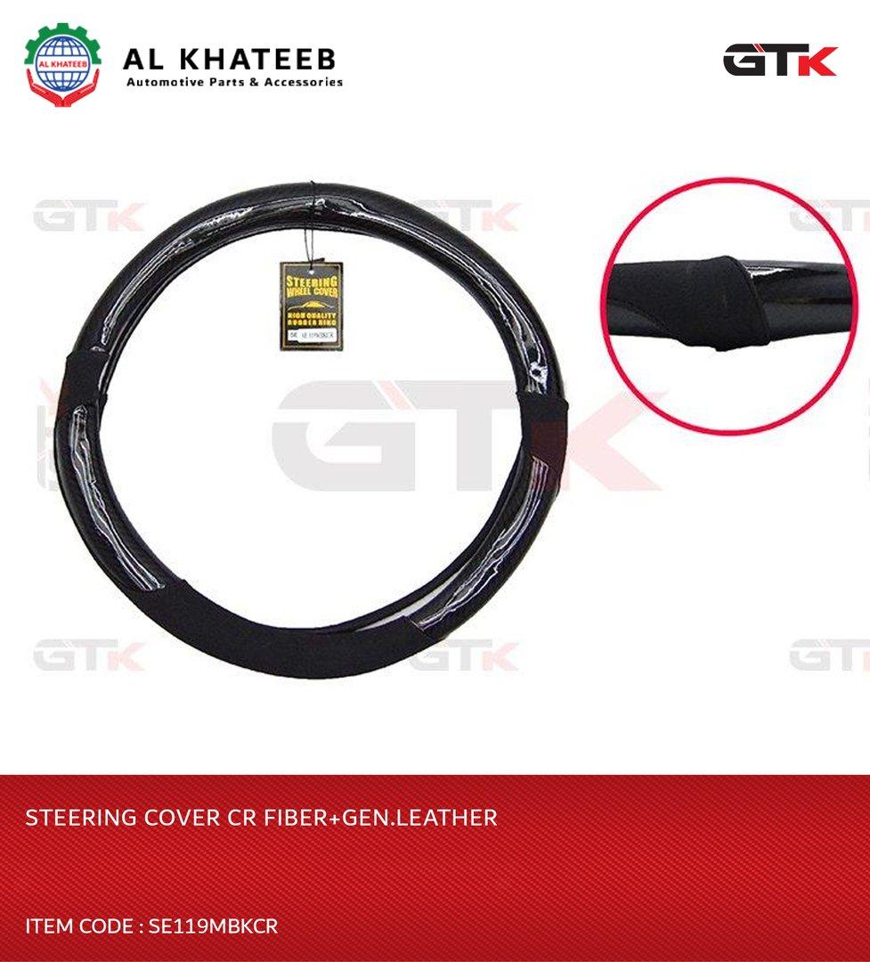 Steering Cover Cr Fiber+Gen.Leather