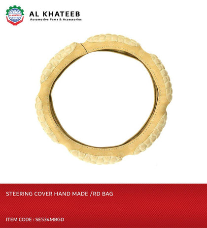 Steering Cover Hand Made /Red Bag