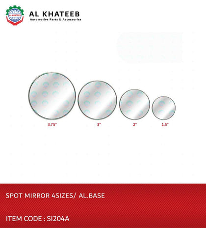 SPOT MIRROR FOUR SIZES/ AL.BASE