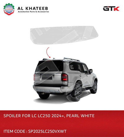 Spoiler for LC 250 2024+ Pearl White