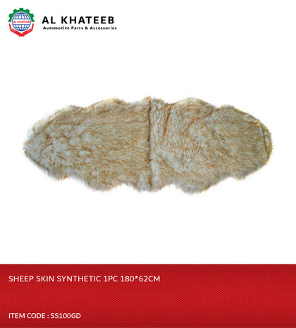 SHEEP SKIN SYNTHETIC 1PC 180*62CM-SS100GD