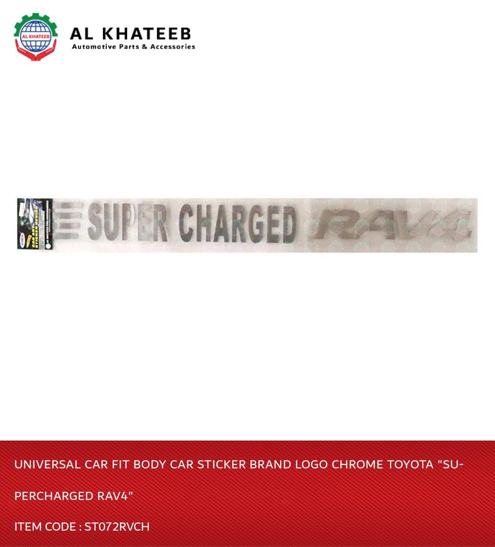Univesal Car Fit Body Car Sticker Brand Logo Chrome
