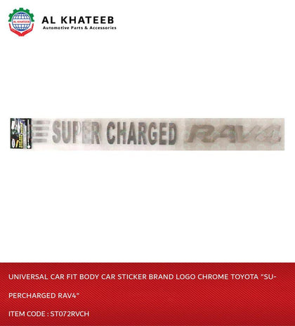 Univesal Car Fit Body Car Sticker Brand Logo Chrome