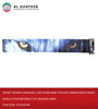 Sport Design Univesal Car Sunshade Sticker Windscreen Windshield Sticker Wolf Eye Design, Gray
