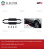Auto Car Running Boards Side Steps Nerf Bars Defender 2020+ Single Cabin, Black Silver