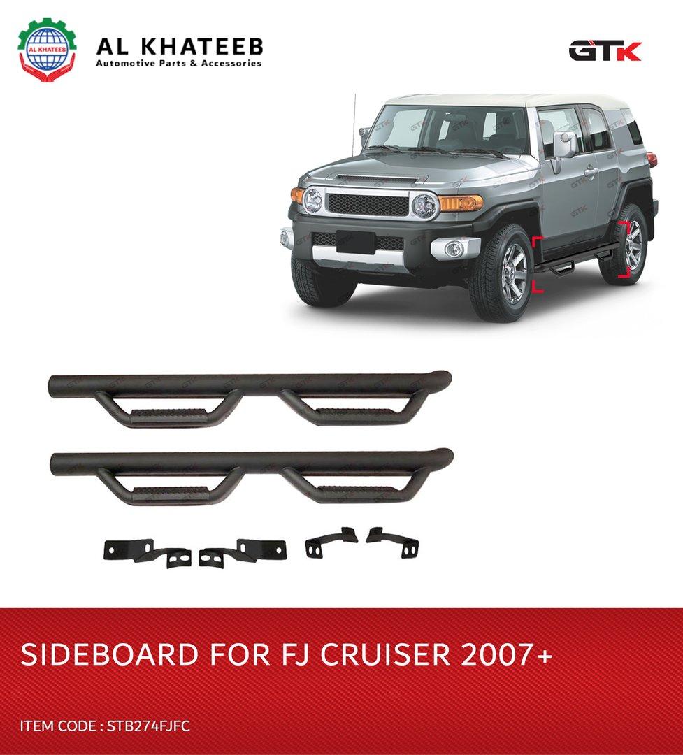 Side Steps Bars & Running Boards FJ Cruiser 2007+ 170X30X19Cm
