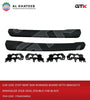 Car Side Step Nerf Bar Running Board With Brackets Wrangler 2018-2020, Double Cab Black