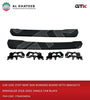 Car Side Step Nerf Bar Running Board With Brackets Wrangler 2018-2020, Single Cab Black
