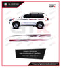 Al Khateeb Land Cruiser FJ200 Decals Sticker Side Door Body Stripe Graphic Car Sticker Decoration - 13