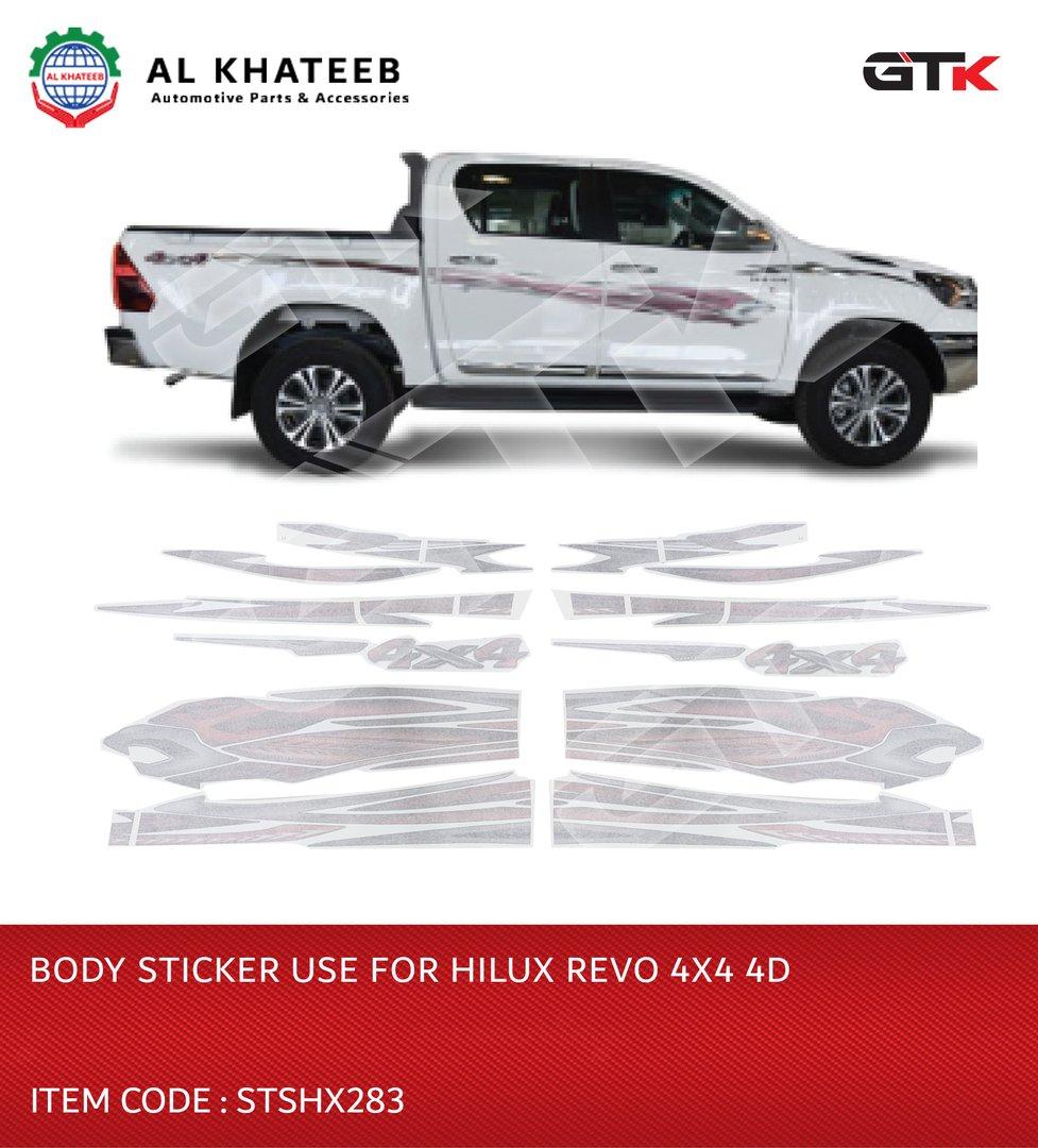 BODY STICKER USE FOR HILUX REVO 2016-2025(2023) 4X4 4D