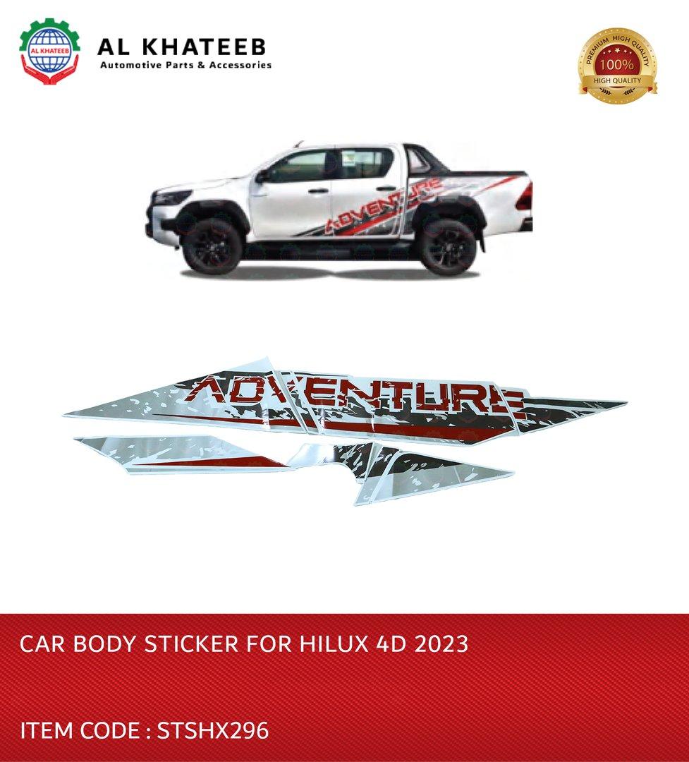 Car Body Sticker for Hilux 4D 2023