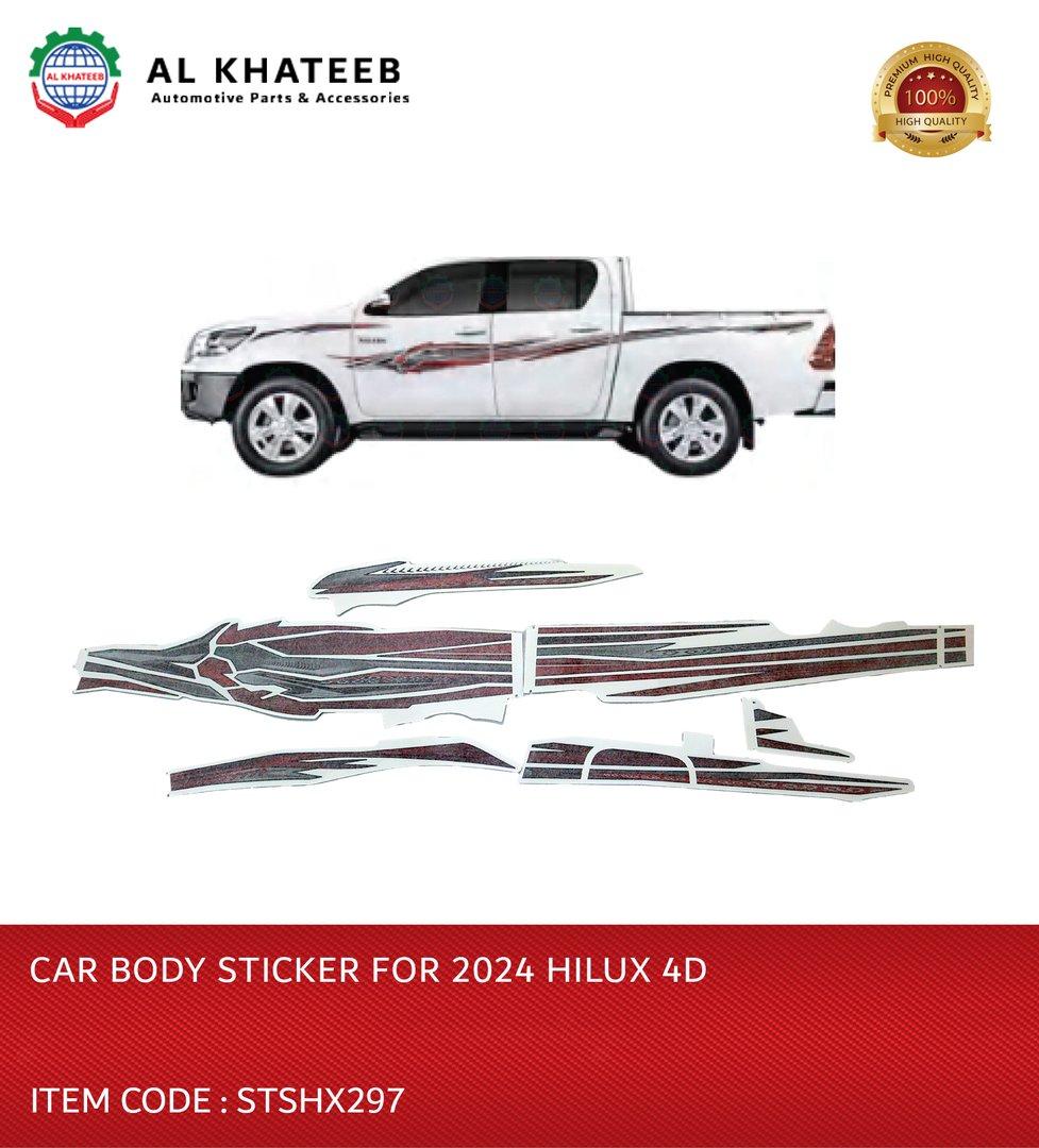 Car Body Sticker for Hilux 4D 2024