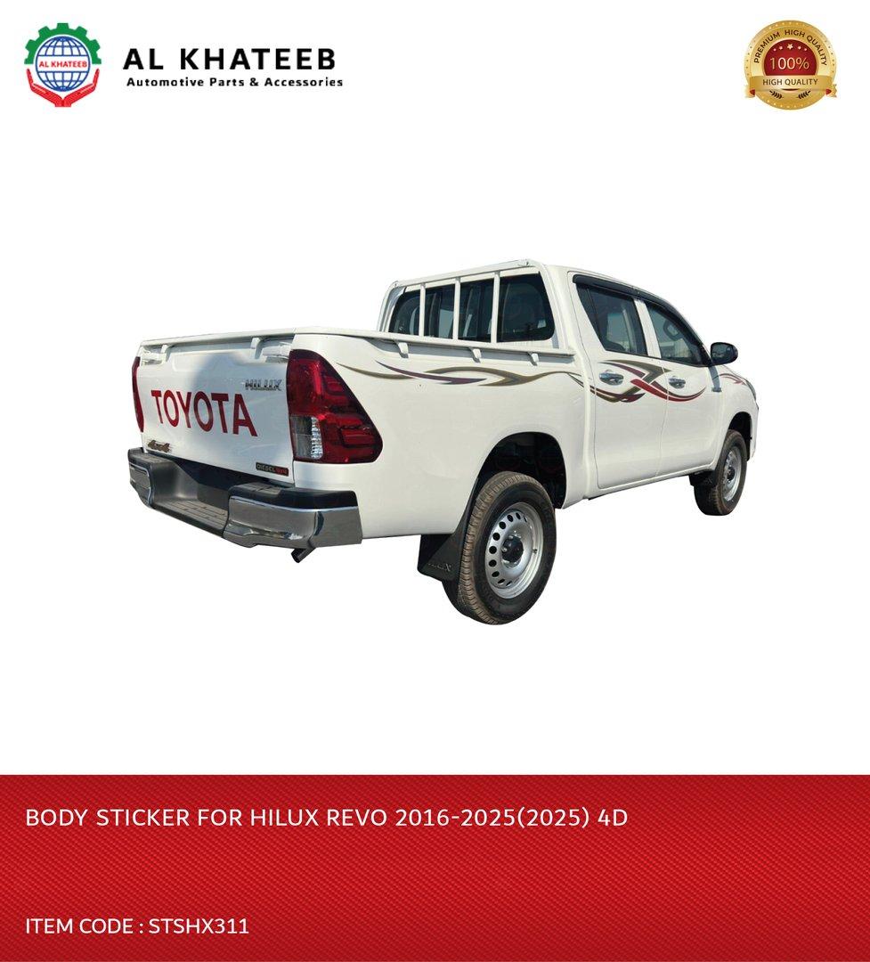 Body Sticker for Hilux Revo 2016-2025 (2025) 4D