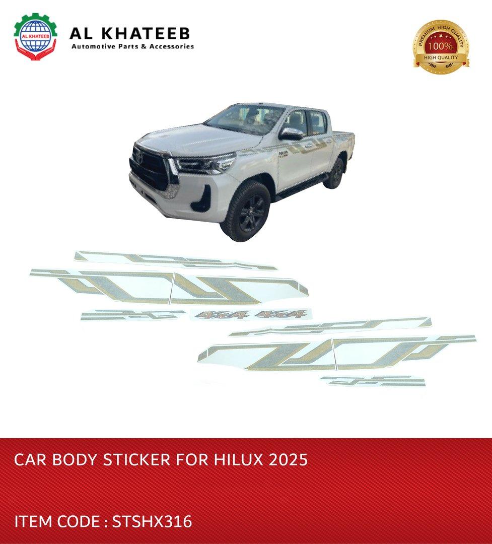 Car Body Sticker for Hilux 2025