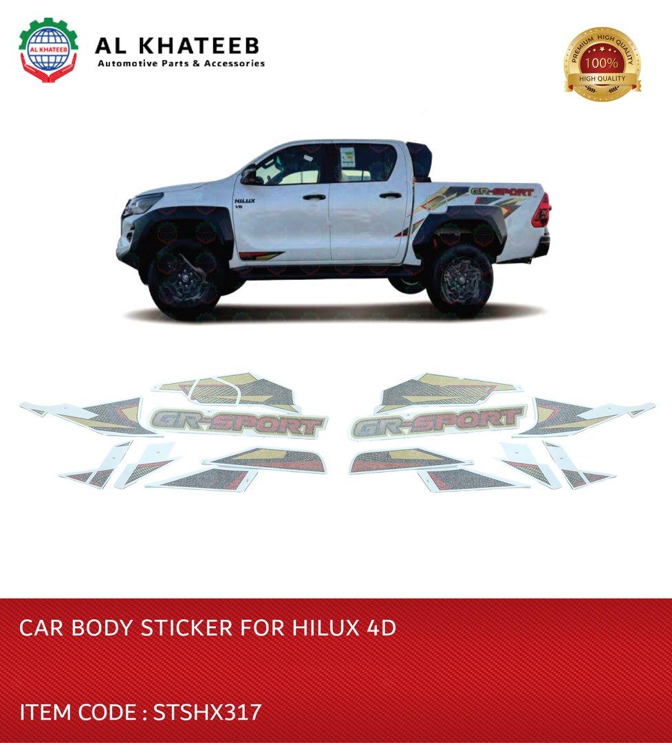 Car Body Sticker for Hilux 4D