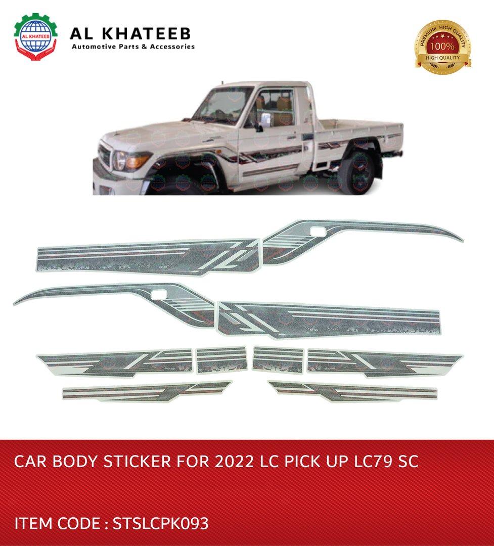 Car Body Sticker for LC Pickup LC79 SC 2022