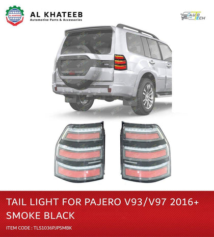 Tail Light Pajero V93 V97 2016-21 Smoke Black