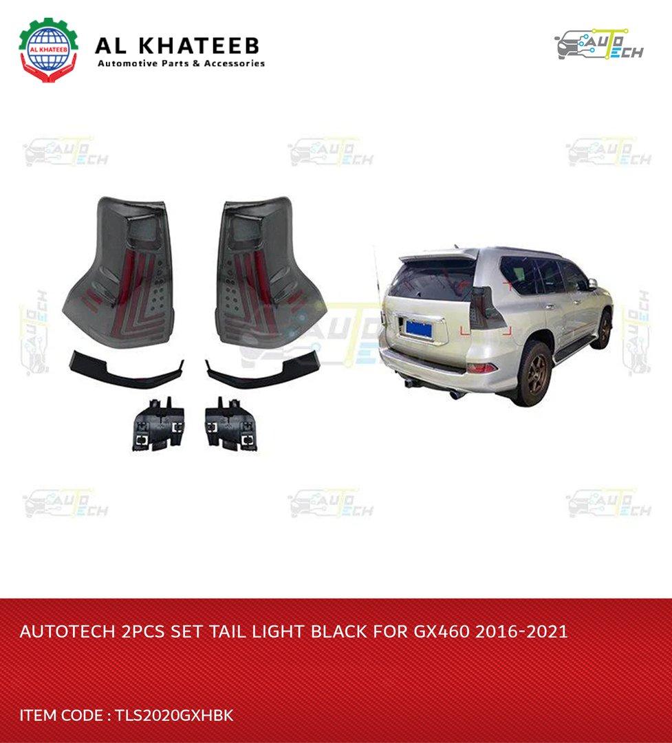 GX460 Car Tail Light LED 2016-2021, Black 2PCS/SET