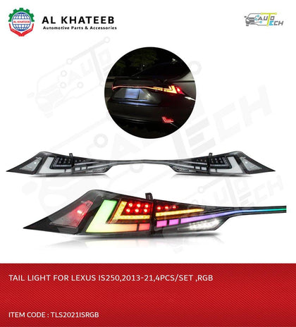 Tail Light for IS250 2013-2021 - 4PCS/SET, RGB