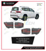 Car Rear Brake Tail Lights Lamps Land Cruiser LC300, Red LED 4Pcs/Set