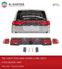 TAIL LIGHT FOR LC 300, 2022, 4 PCS BLACK+RED