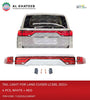 TAIL LIGHT FOR LC 300, 2022, 4 PCS  WHITE+RED