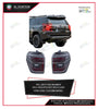 AutoTech Car Rear Light Assembly With Sequential Turn Signal/Start Up Animation Light 4Runner 2011-2020, 2PCS Red