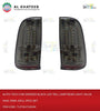 Car Smoked Black Led Tail Lamp Rear Light Hilux Vigo 2006-2012, 2Pcs Set