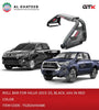 Roll Bar for Hilux 2015-2025 Black 4X4 in Red Color