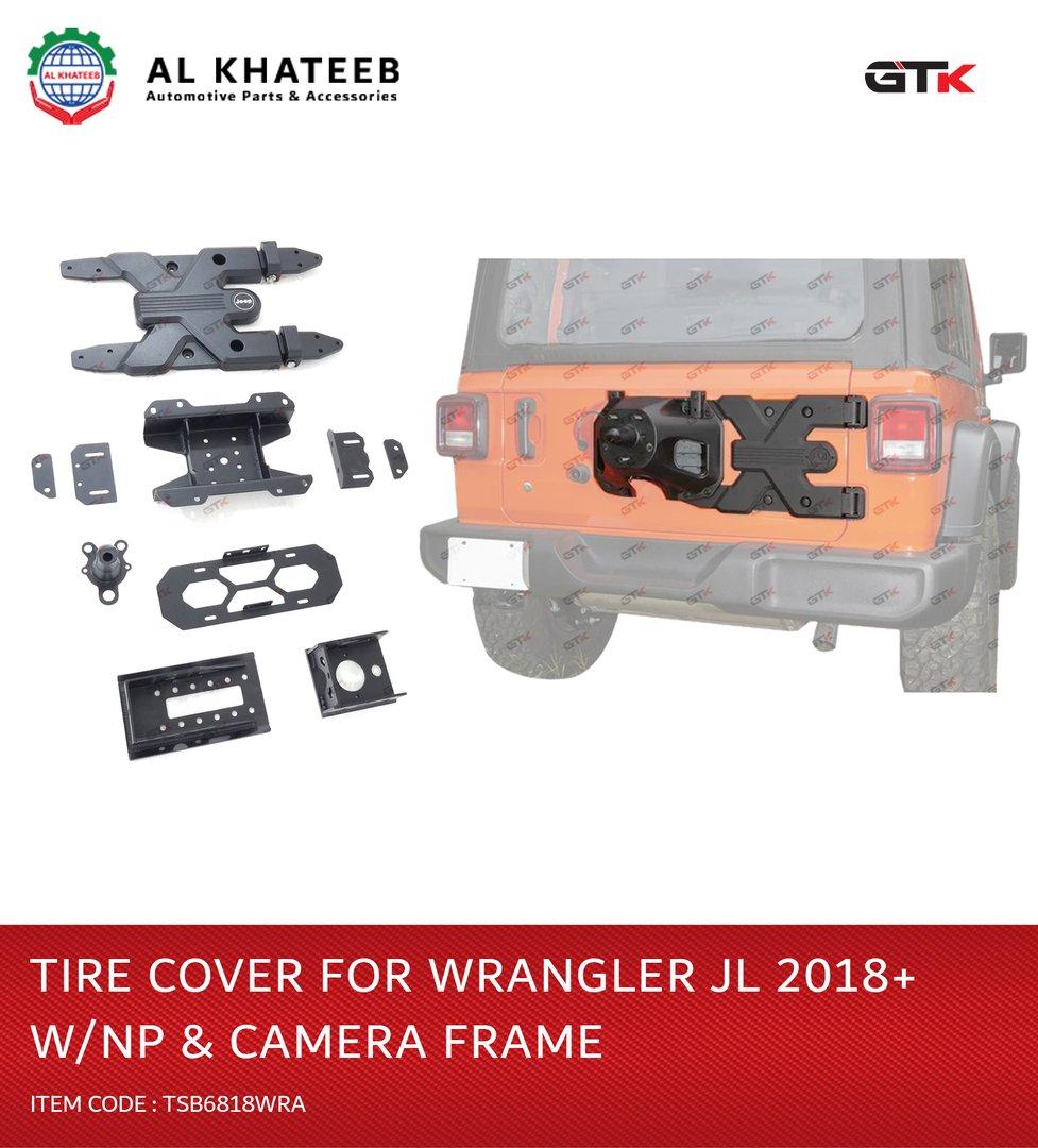 GTK Tire Carrier Mount Kit Heavy Duty For Wrangler Jl