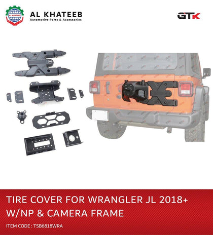 GTK Tire Carrier Mount Kit Heavy Duty For Wrangler Jl