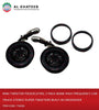 Mini-Tweeter Piezoeletric 2 Pack 800W High Frequency Car Truck Stereo Super Tweeters Built-In Crossover - Tw206