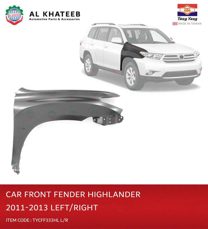 TYG Front Left Fender Without Holes For Highlander 2011-2013
