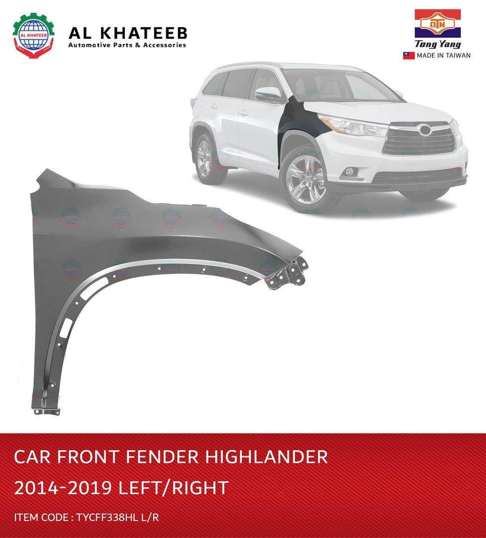 TYG Front Left Fender For Highlander 2014-2019