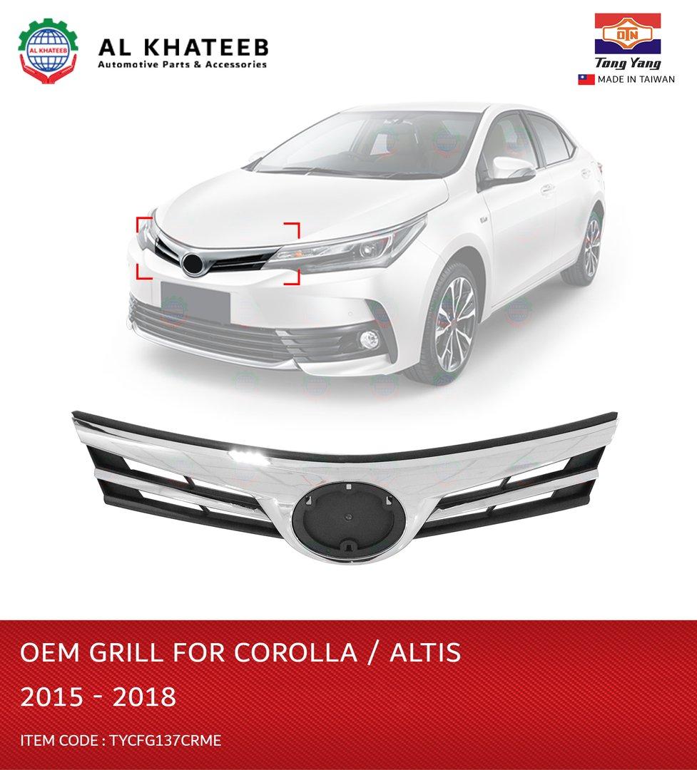TYG OEM Grille For Corolla And Altis 2015-2018