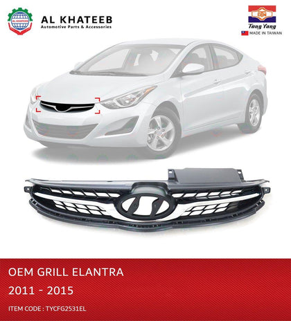 Grill OEM Elantra 2011-15