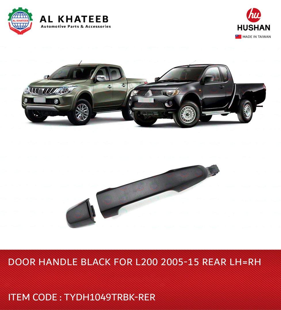 Door Handle Black for L200 2005-2014 Rear LH-RH