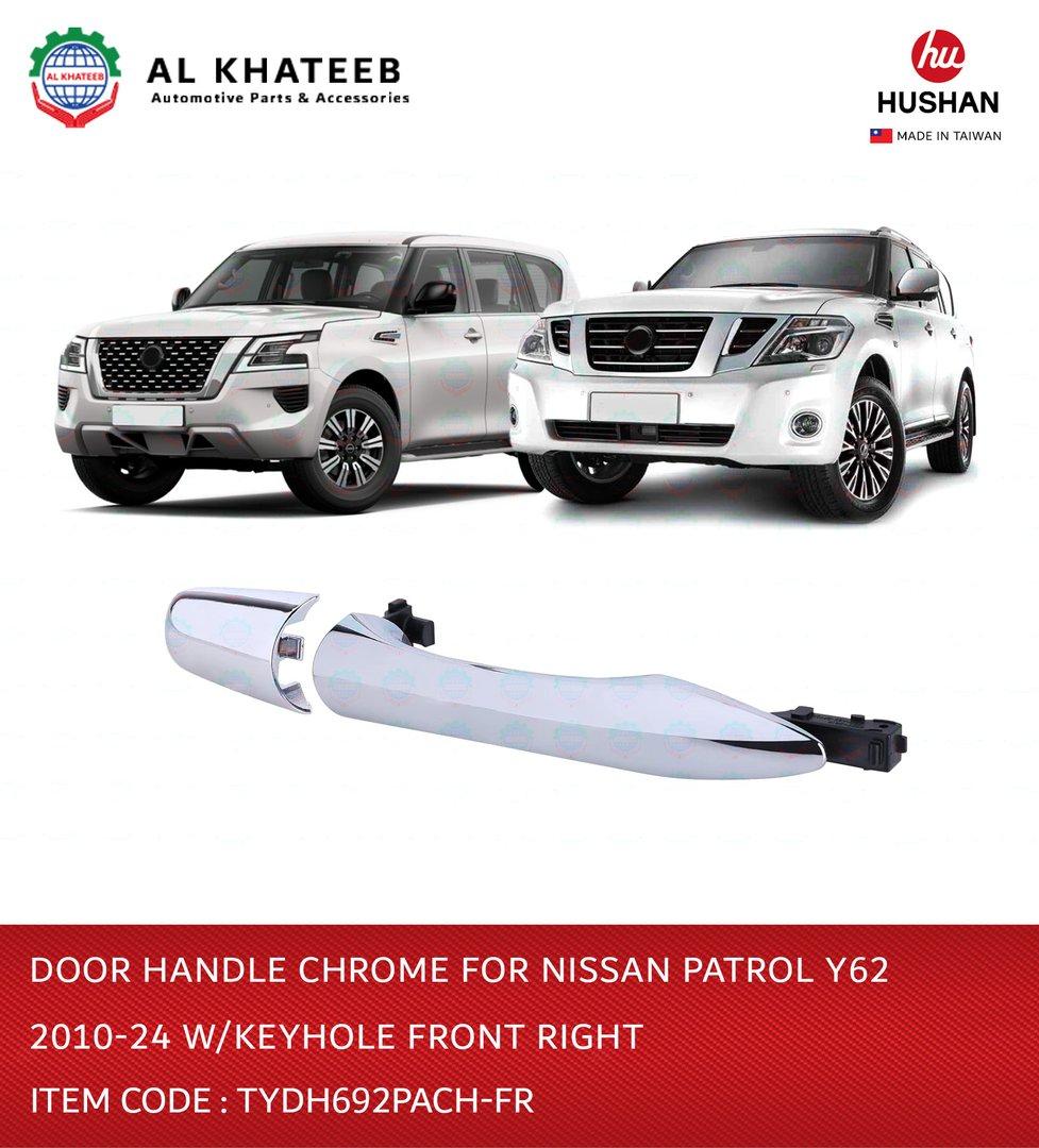 Door Handle Chrome for Patrol Y62 2010-2024 with Keyhole Front Right