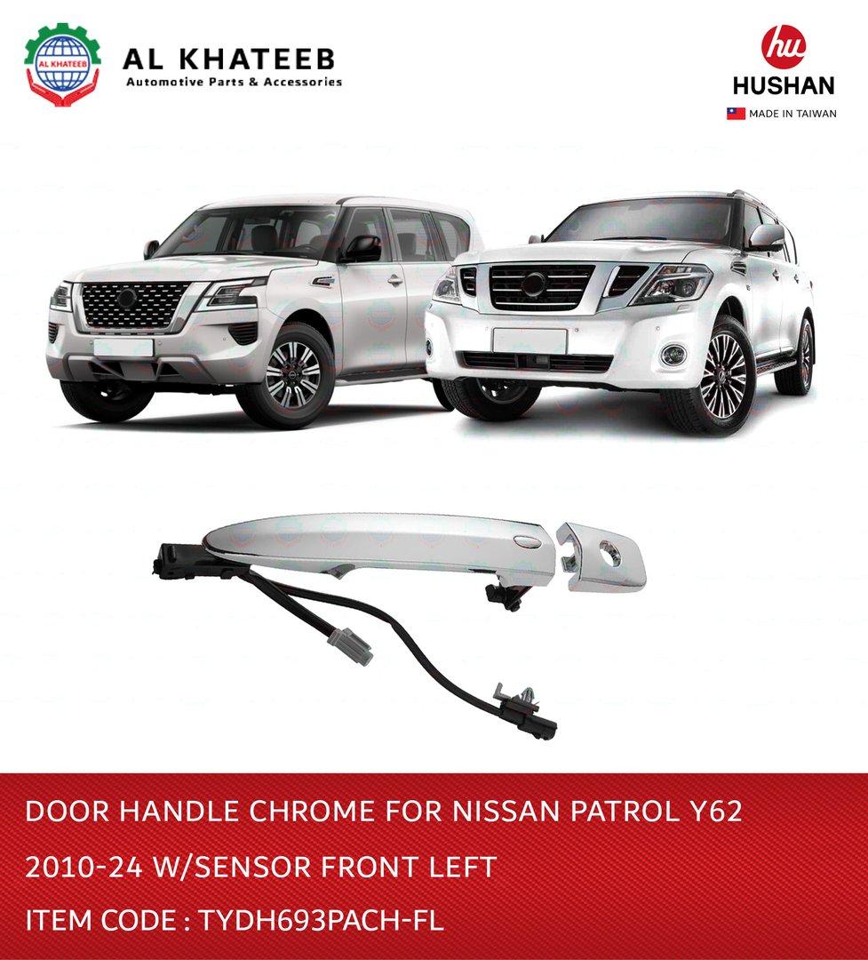 Door Handle Chrome for Patrol Y62 2010-2024 with Sensor Front Left