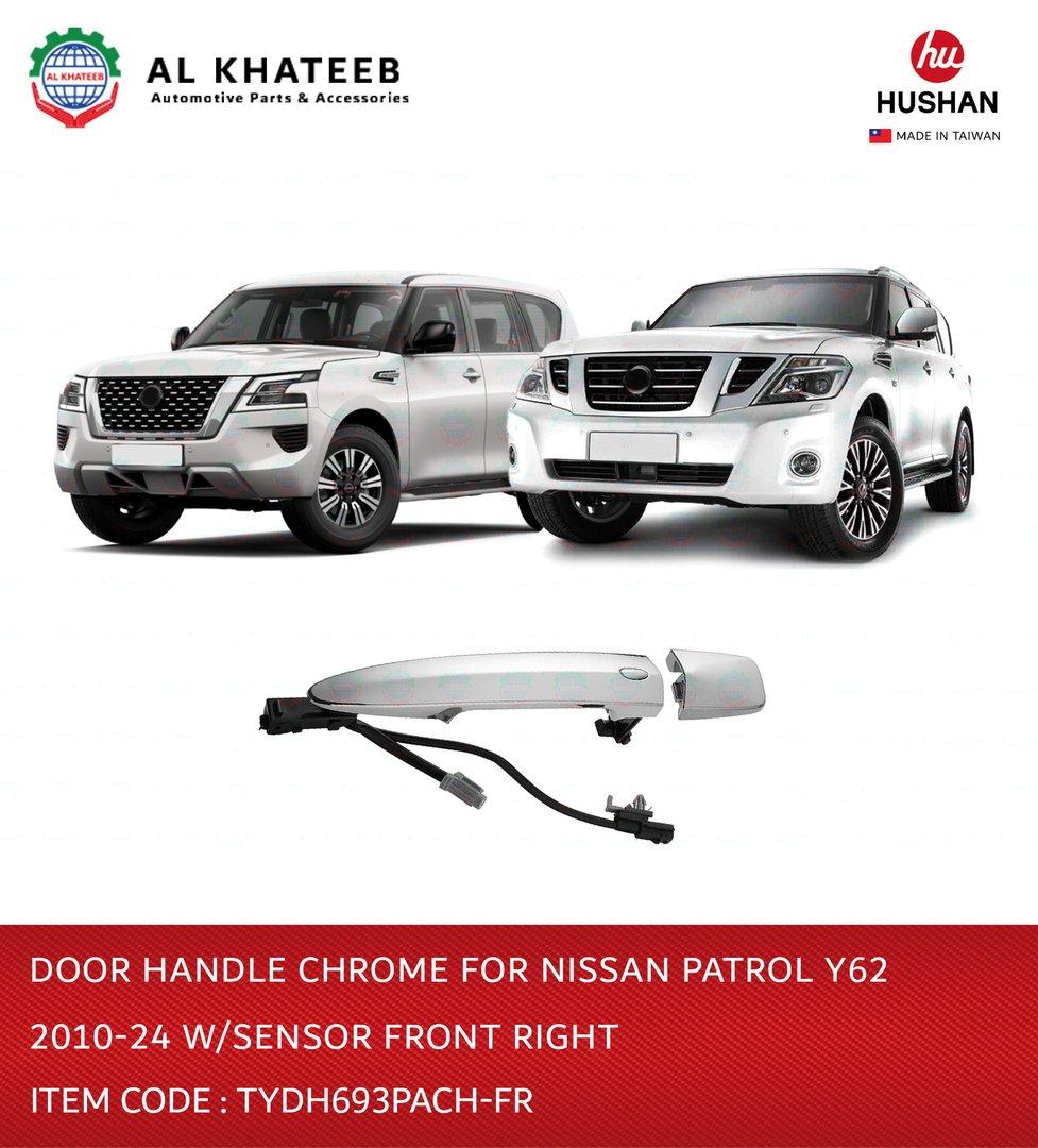 Door Handle Chrome for Patrol Y62 2010-2024 with Sensor Front Right