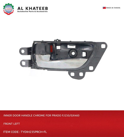 Al Khateb Hushan Car Front Interior Inner Door Handle Chrome Prado Fj150 Gx460 - Front Left