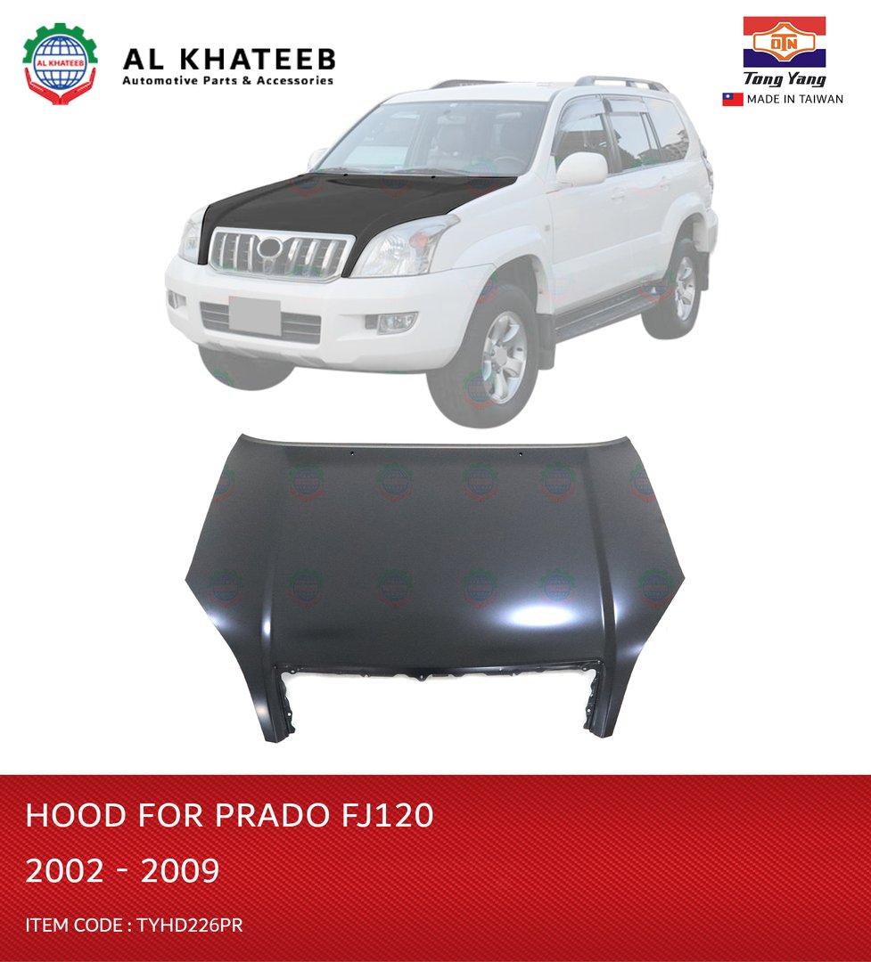 Al Khateeb TYG Steel Hood Panel For Prado FJ120 2002-2009