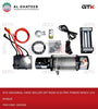 Universal 4Way Roller Off Road Electric Power Winch 12V 9500LB