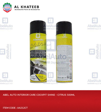 Abel Auto Interior Care Cockpit Shine - Citrus 500Ml