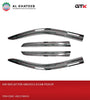 4Pcs/Set Chrome Air Deflector For Hilux Revo Pick-Up 2015-2021