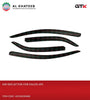 GTK Air Deflector Kalos Window Guard, 4Pcs/Set Black