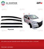 Acrylic Black Smoked Door Visor For Noah 2014+ 4 Pcs/Set