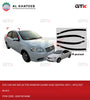 Car Air Deflector Window Guard Aveo Gentra 2007+, 4Pcs/Set Black