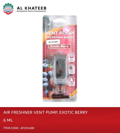 Aromate Vent Pump Car Air Freshener Extra Berry 6Ml